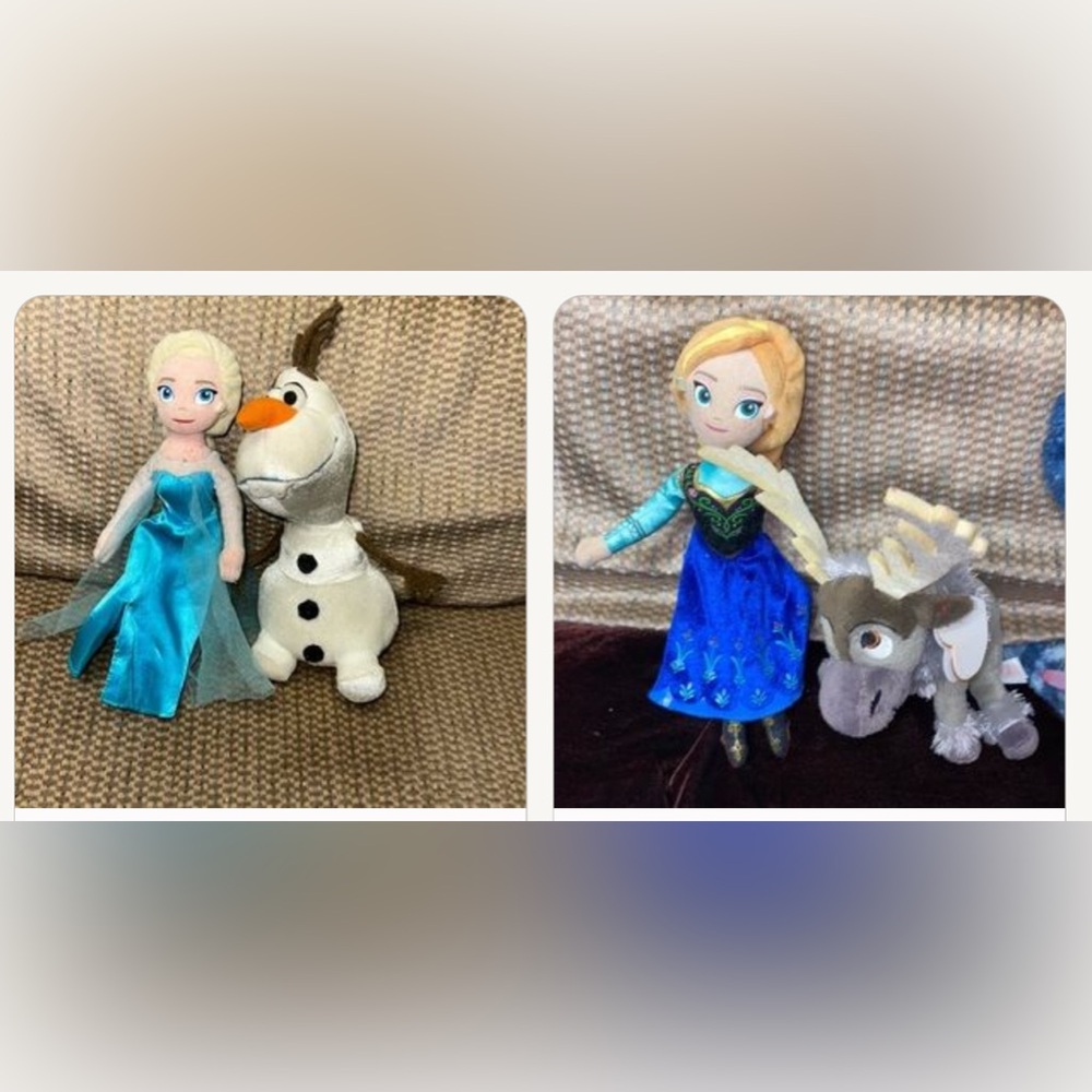 Frozen stuffed dolls